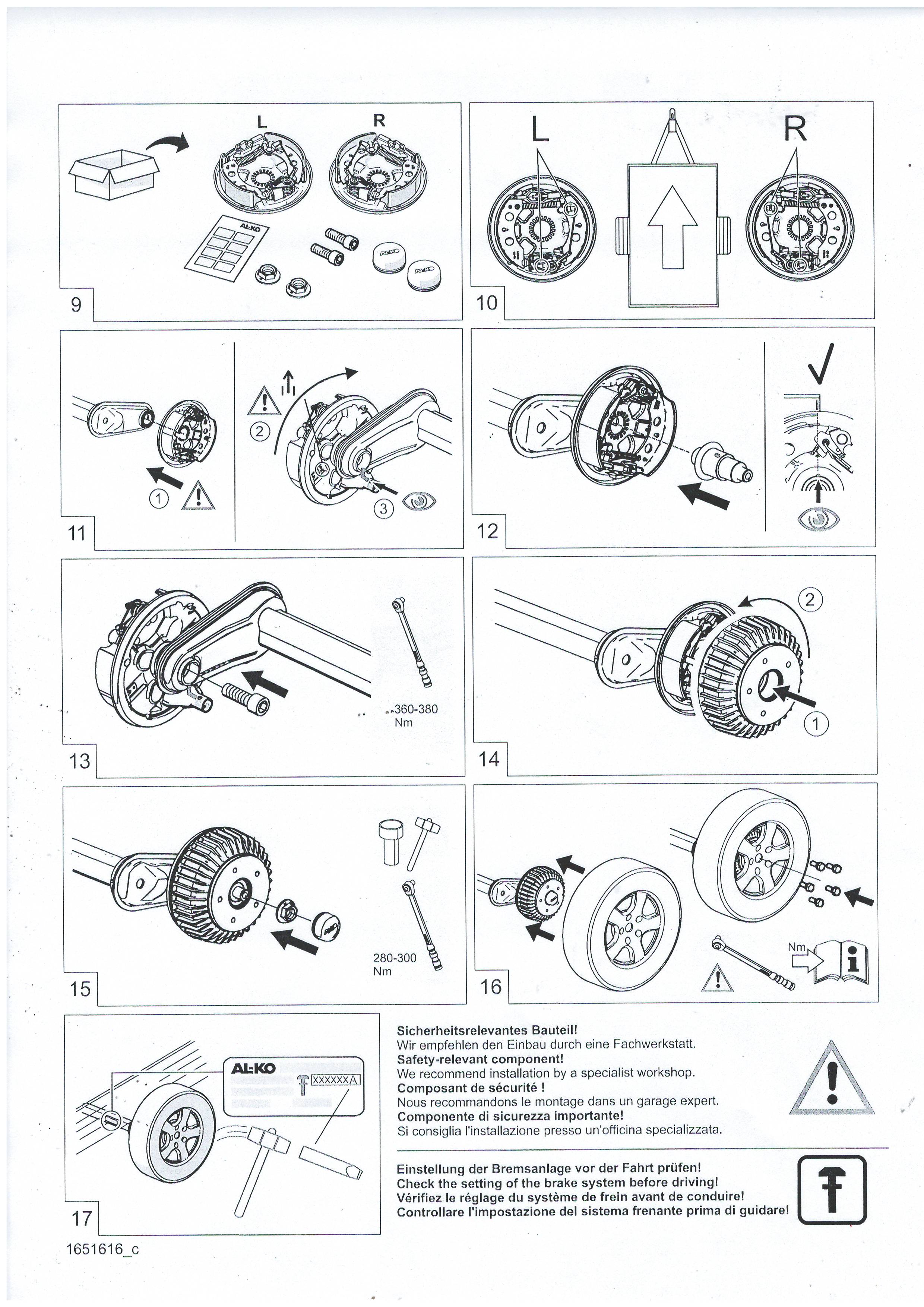 BBP2051/AA/KIT Brake Backplate conversion kitAlko 2051 Auto Adjust